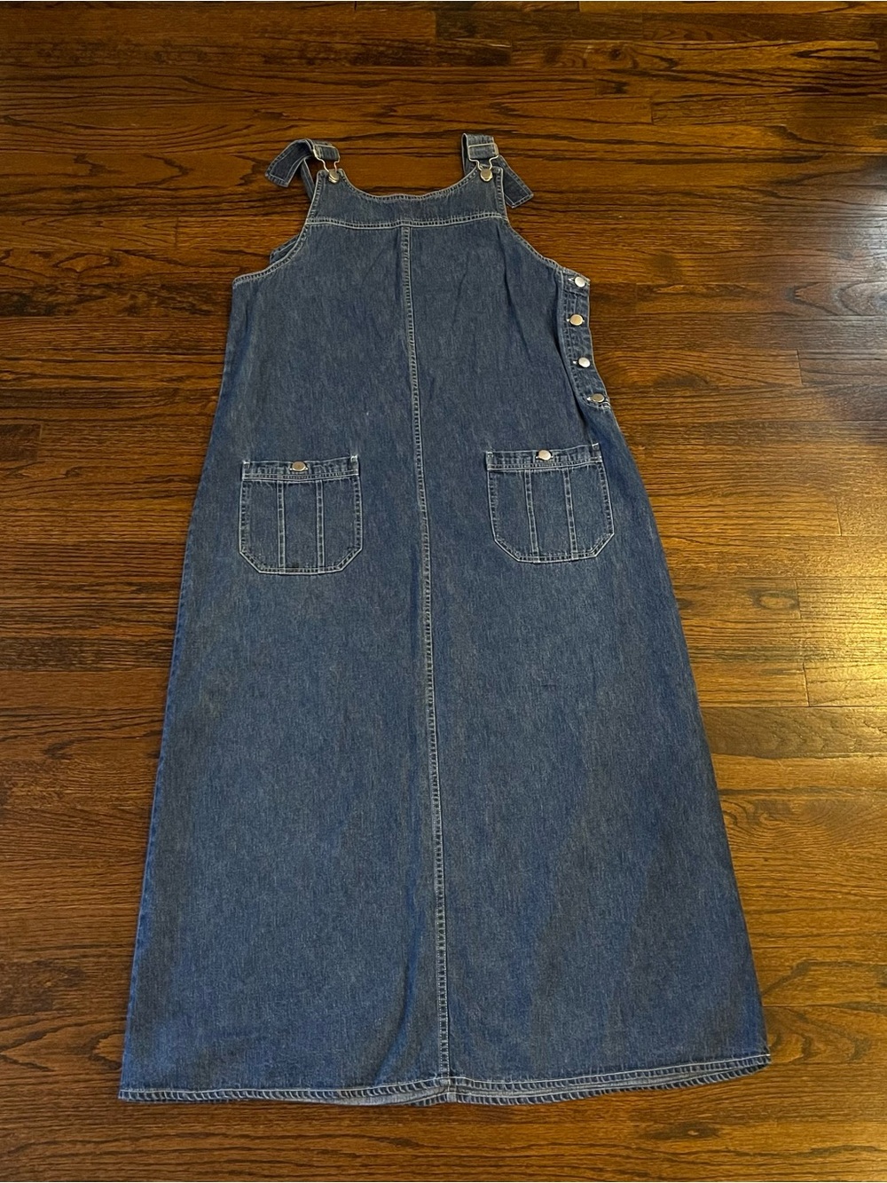 Vintage 99s Overall Denim Dress